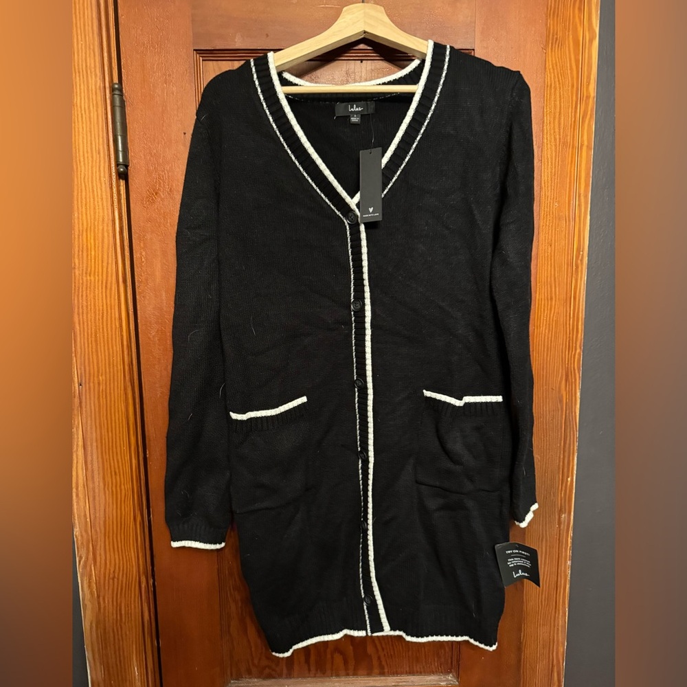 Mini Cardigan Dress from Lulus